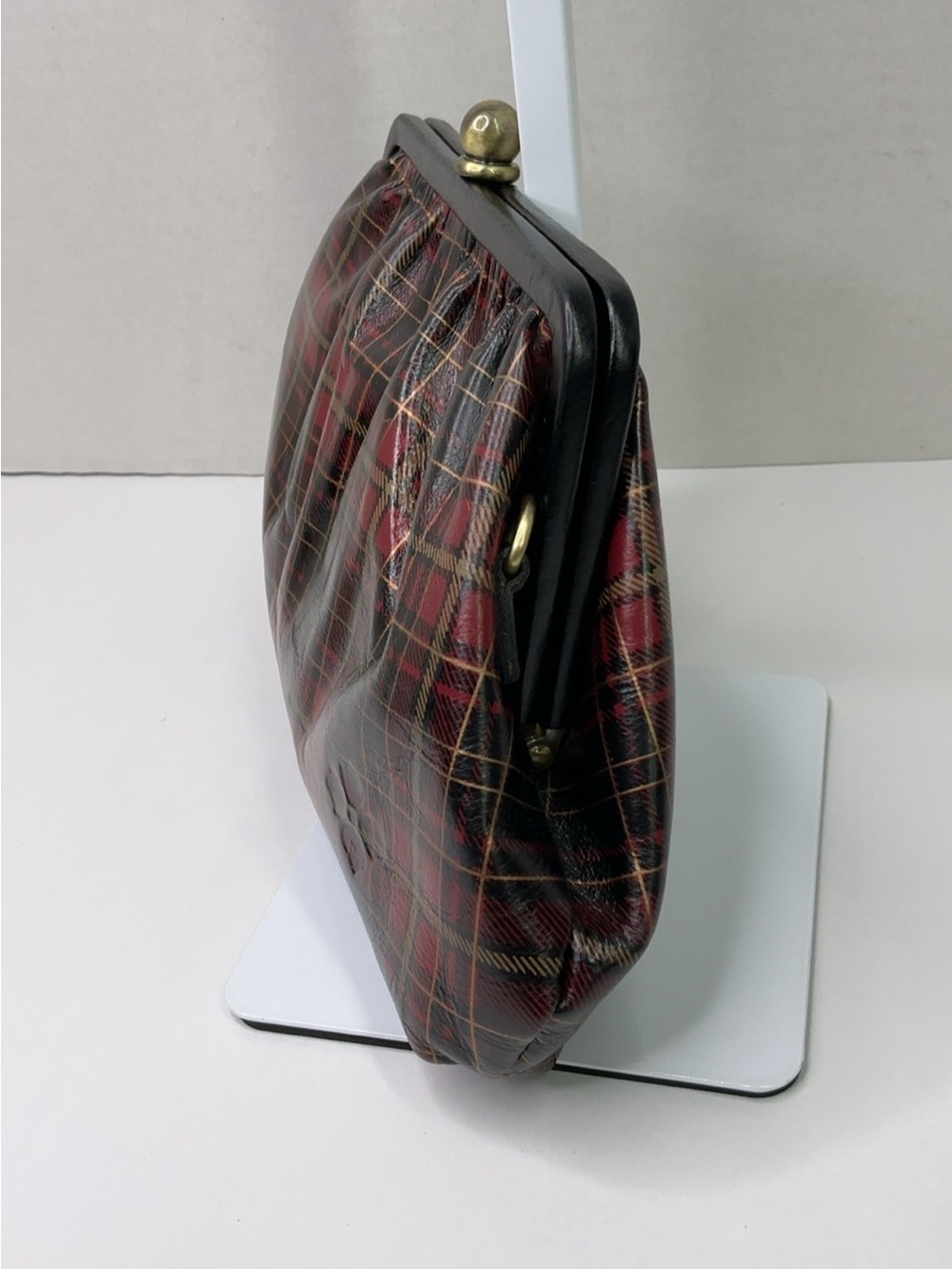 Patricia Nash Ealing leather frame clutch/crossbody bag - Picture 2 of 12
